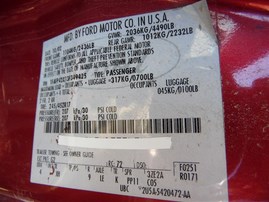 2003 FORD MUSTANG COUPE GT RED 4.6 MT 